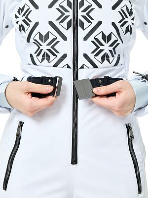 Превью Женский горнолыжный комбинезон Комбинезон горнолыжный POIVRE BLANC W24-0831-WO Snow White